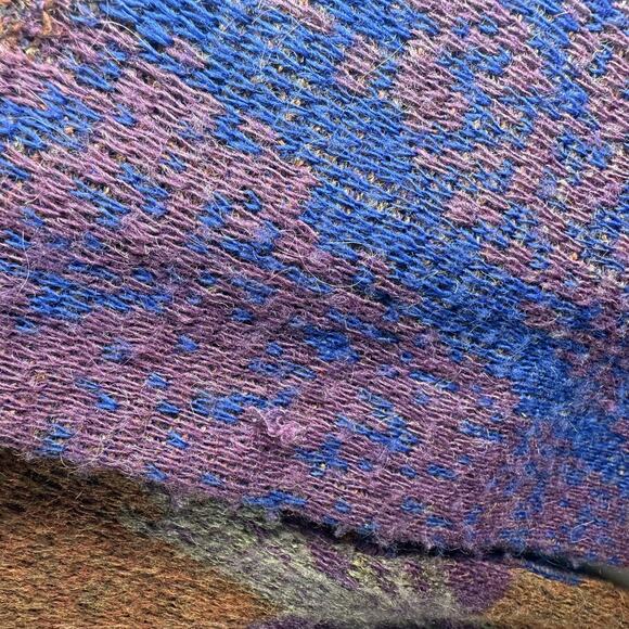 Vintage Vivaldi Cardigan Sweater Size L Abstract Coogi Style 80s Alpaca Italy - Picture 10 of 10